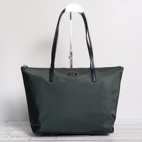 NWT Kate Spade Hayden Top Zip Nylon Tote - Picture 2 of 11